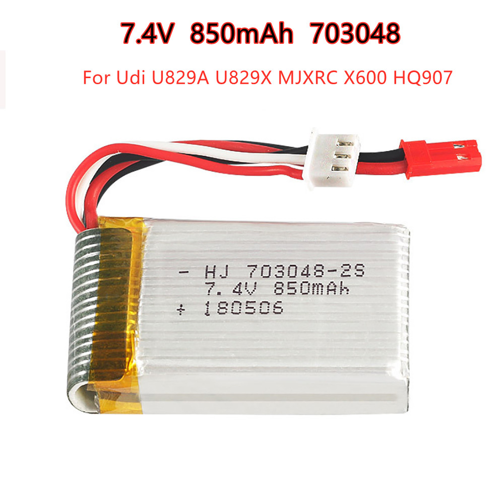 Rc Hobby & Maskinservice I Eskilstuna - 1-5 unidades 2s 7,4V 850mAh 703048