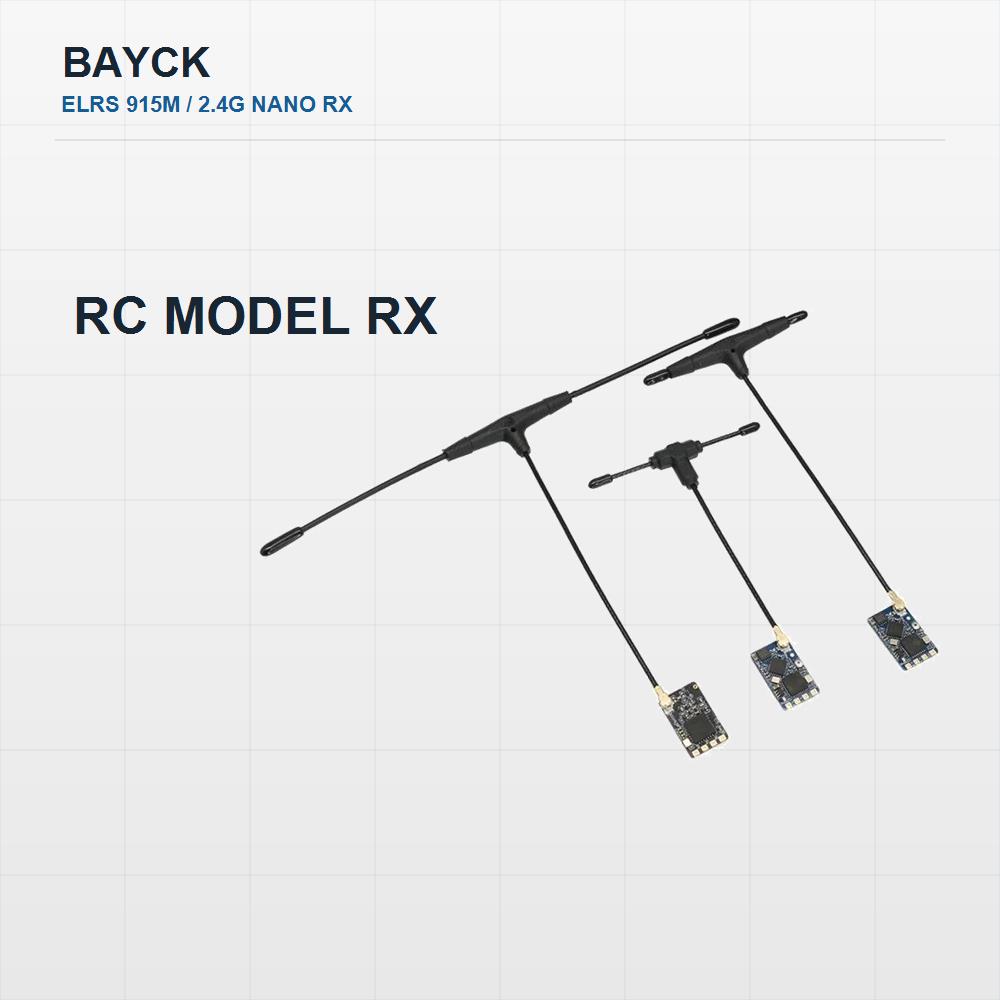 Rc Plane Hobby Zone - Receptor Nano BAYCK ExpressLRS 2.4GHz/915MHz com