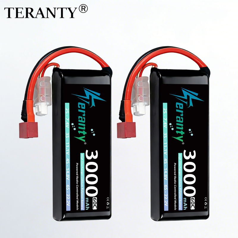 Rc Hobby & Maskinservice I Eskilstuna - Bateria Lipo TERANTY 2S 3000mAh 7.4V