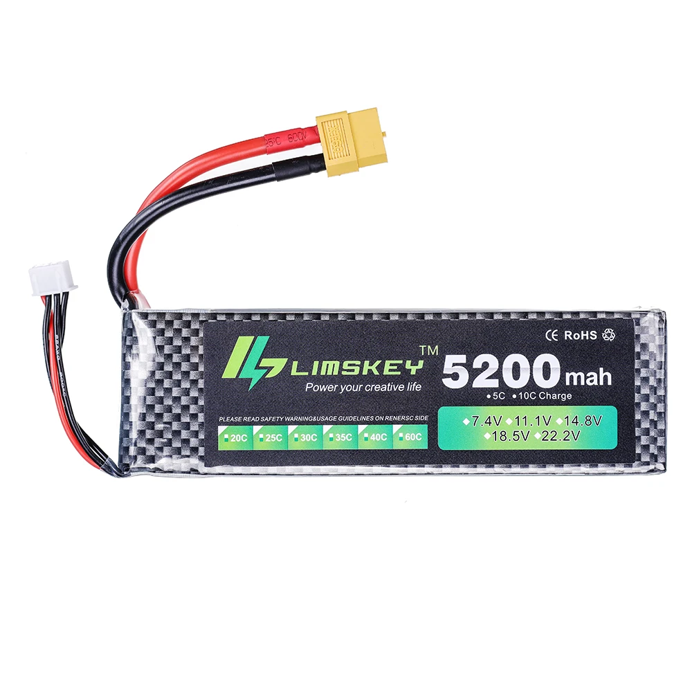 Limskey bateria de energia 7.4 - Hobby Rc Quadcopters & Multirotors avaliação e preço