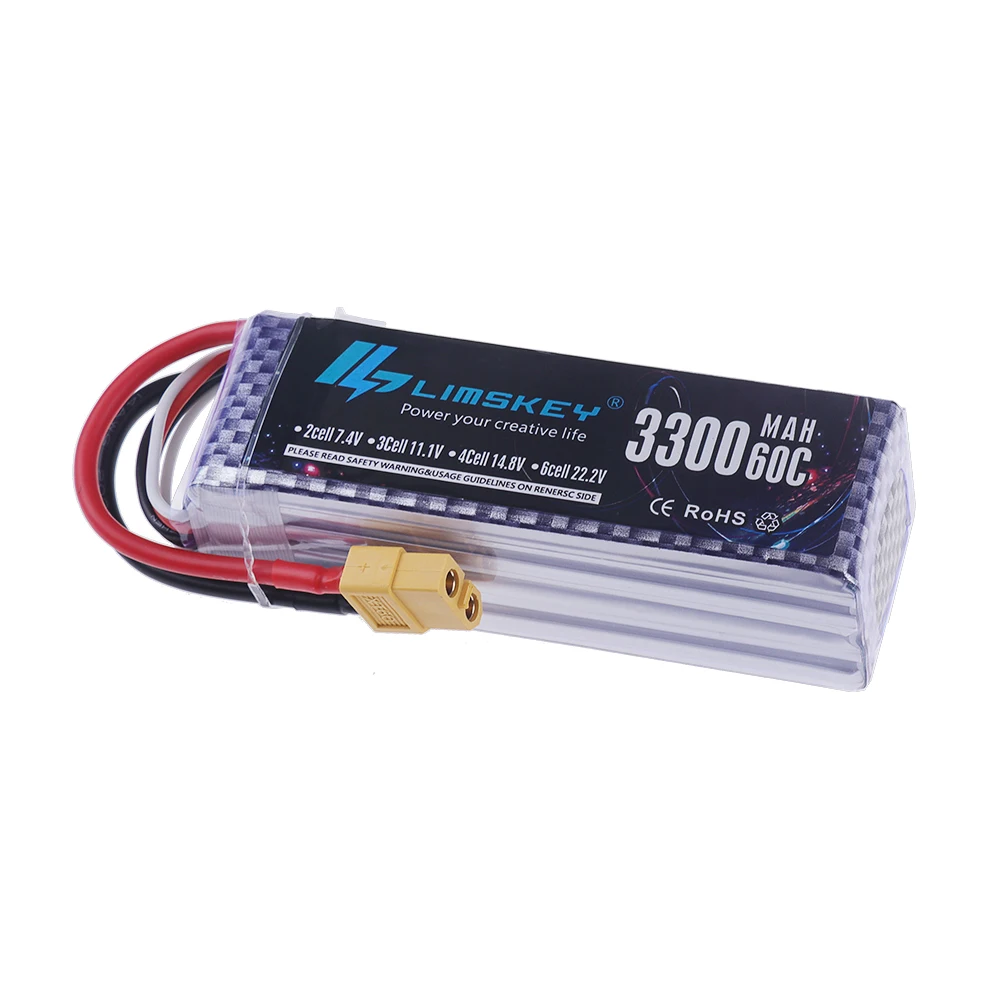 Bateria LiPo 4S 14.8V 3300mAh  - Hobby Rc Quadcopters & Multirotors avaliação e preço