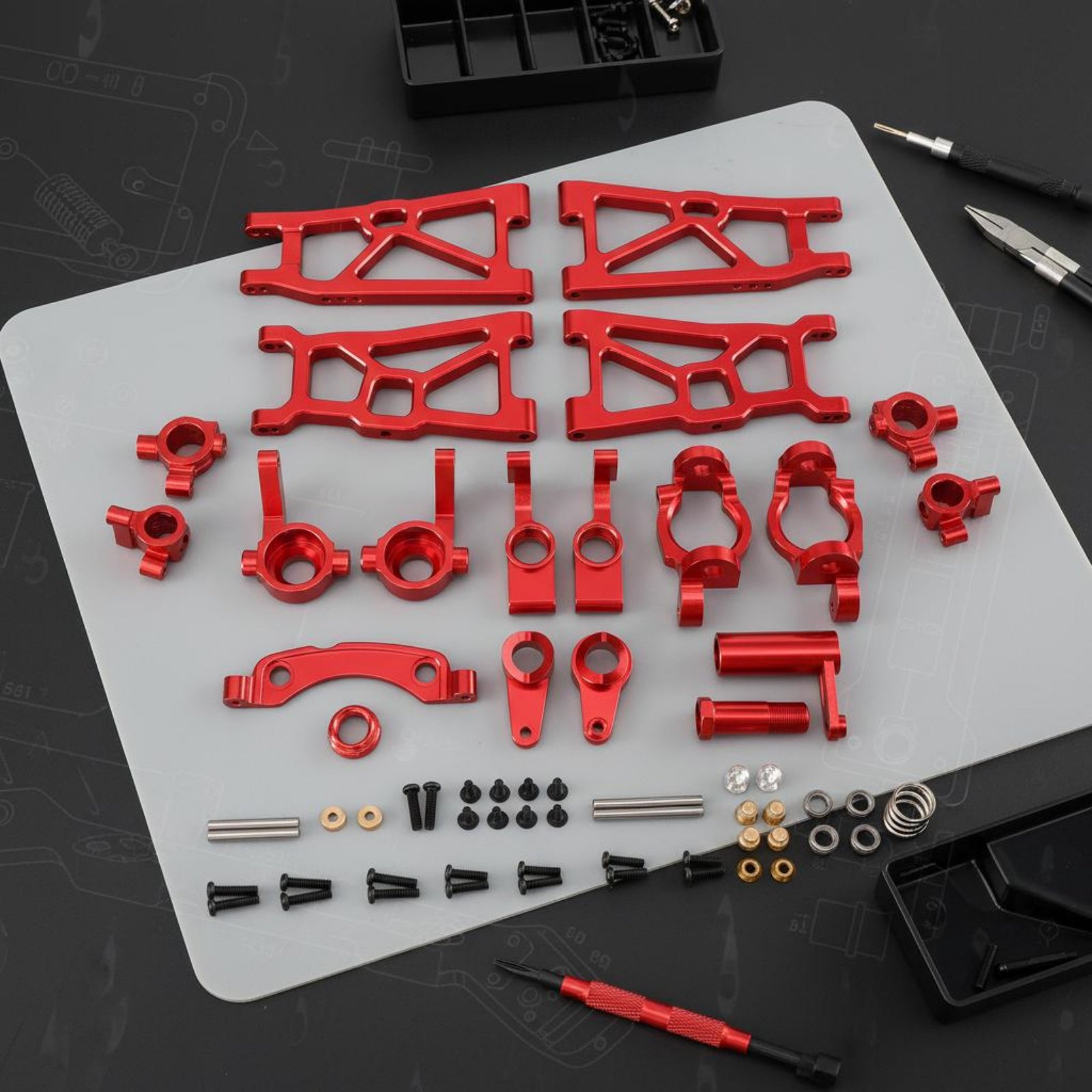 Conjunto de 6 Peças para Carro - Shock Absorber Rc avaliação e preço