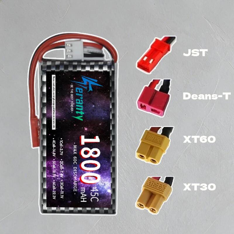 Bateria Lipo TERANTY 2S 3S 4S  - Rc Hobby Truck avaliação e preço