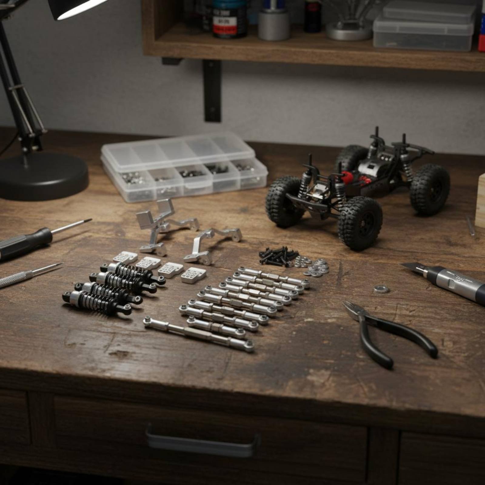 Peças de Desempenho WPL C24: C - Shock Absorber Rc avaliação e preço