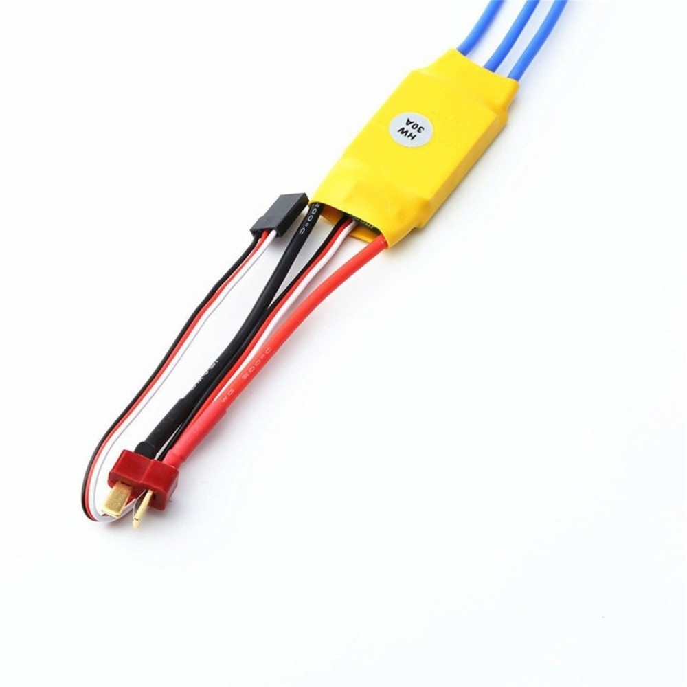 ESC Brushless HW30A 40A com Co - Rc Plane Hobby Zone avaliação e preço