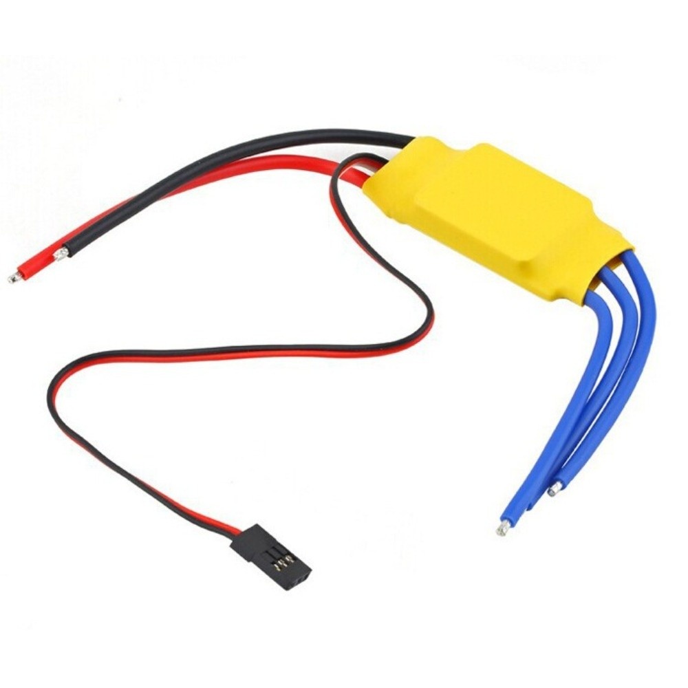 ESC Brushless HW30A 40A com Co - Rc Plane Hobby Zone avaliação e preço