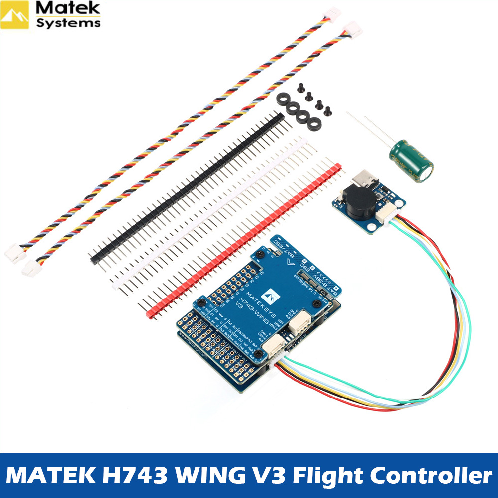 Controlador de Voo MATEK H743  - Rc Plane Hobby Zone avaliação e preço