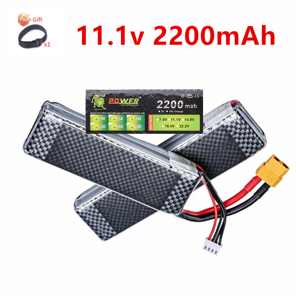 Bateria Lipo 3S 11.1V 2200mAh  - Hobby Rc Quadcopters & Multirotors avaliação e preço