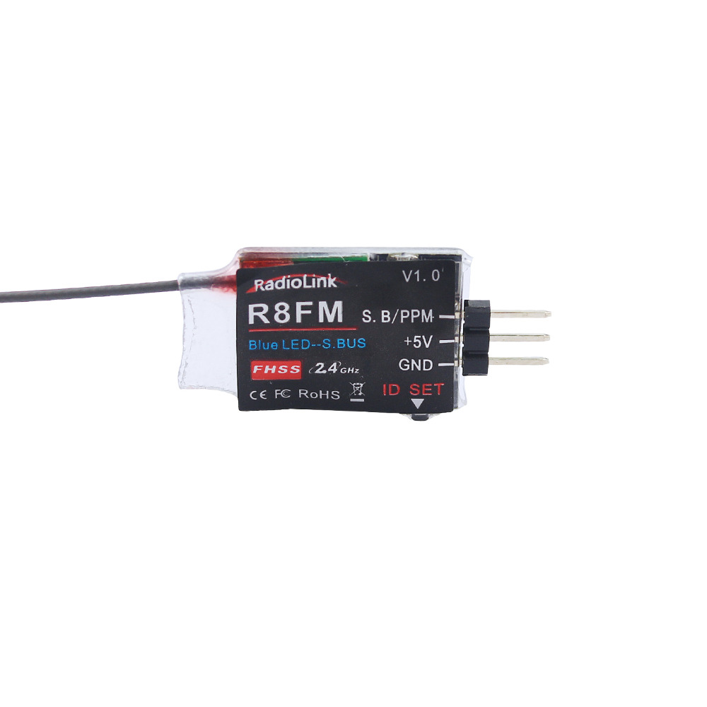 Radiolink 2.4GHz R8FM 8CH RC R - Receiver Sbus 8Ch avaliação e preço