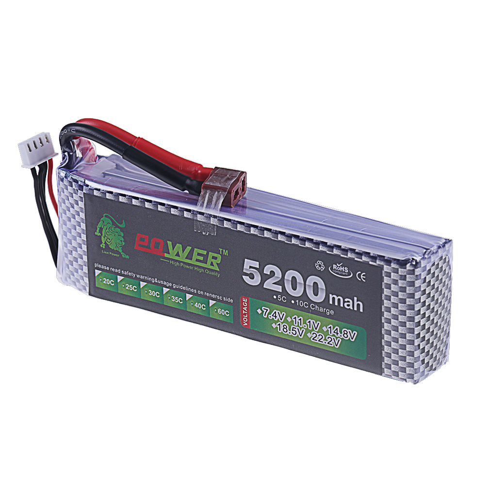 Bateria lipo 3s 11.1v 5200mah  - Hobby Rc Quadcopters & Multirotors avaliação e preço