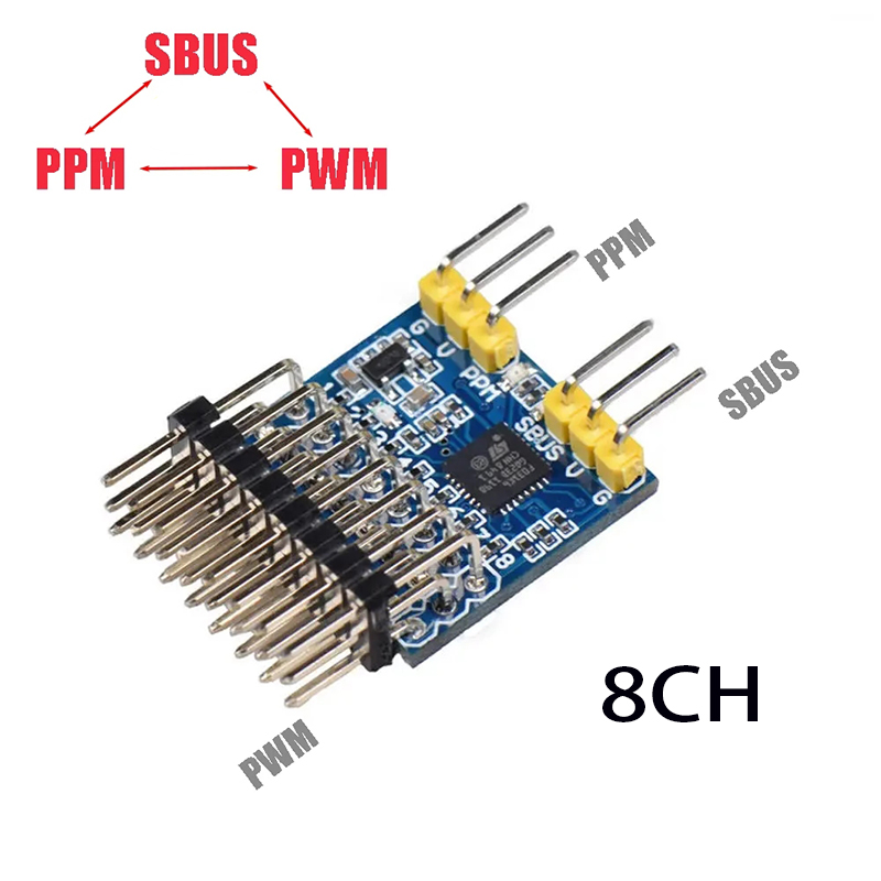 8ch pwm ppm sbus módulo adapta - Receiver Sbus 8Ch avaliação e preço